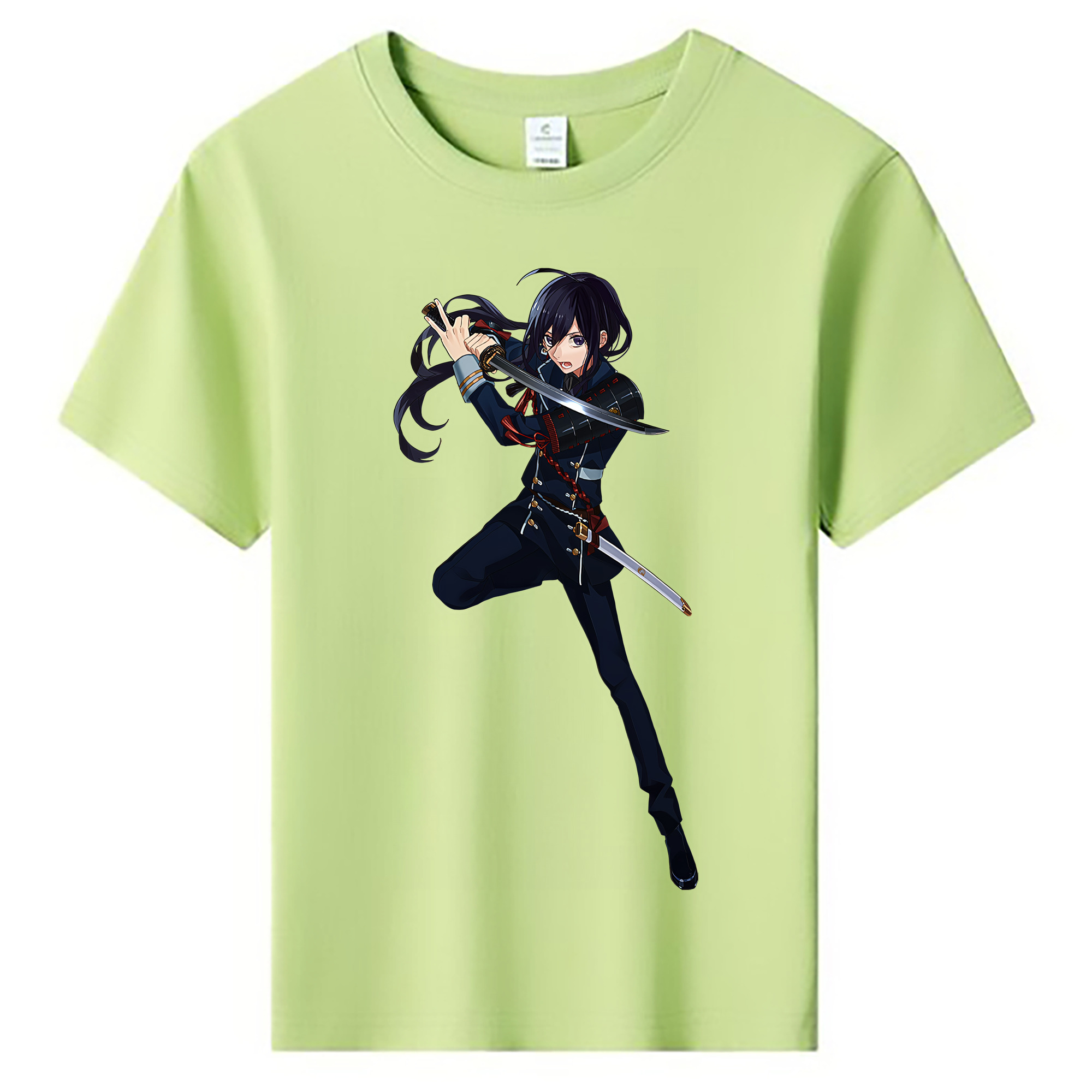 （画像用） 刀剣乱舞 Touken Ranbu 綿100％キッズTシャツ（フロントプリント）